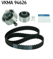 skf vkma94626 timing belt kit for mazda, timing belt kit featuring 26.5mm width and 103 teeth, components of skf timing belt kit SKF VKMA94626 Timing Belt Kit - Essential for Mazda B2500 & Ranger | 26.5 mm Width, 103 Teeth SKF VKMA94626 Timing Belt Kit for Mazda B2500 & Ranger skf, timing-belt-kit, mazda-b2500, ranger, car-parts, mechanics, car-maintenance, auto-repair, engine-parts, ai-generated
