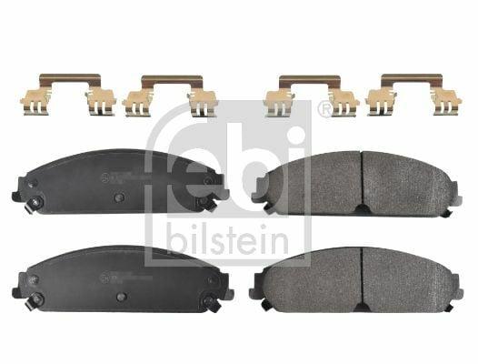 FEBI Front Brake Pad - Compatible with Lancia Thema & Chrysler 300C — Brake Pads