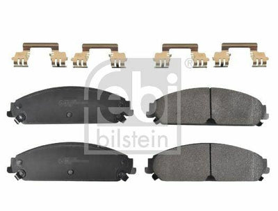 FEBI Front Brake Pad - Compatible with Lancia Thema & Chrysler 300C — Brake Pads