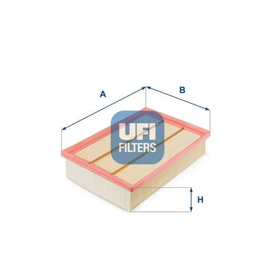 Ufi 30.246.00 Air Filter Ford Focus/C-Max 1.6 TDCi, Mazda 3 1.6D, Volvo S40/V50/C30 — Air & Cabin Filters