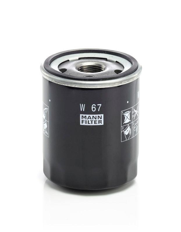 MANN W67 Oil Filter - Vehicle Compatibility for Hyundai and Kia — Oil Filters