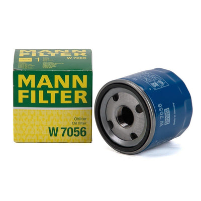 Mann W7056 Oil Filter Opel Astra K/Insignia B/Corsa E/Mokka 1.0-1.4 Turbo 15> — Oil Filters