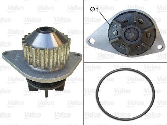 VALEO 506704 - Water Pump 1.4L — Water Pump & Thermostat