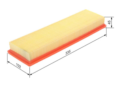 Bosch 1457433158 Air Filter 1007/207/207 Sw/Partner/Berlingo 1.1-1.4 05-15 — Air & Cabin Filters