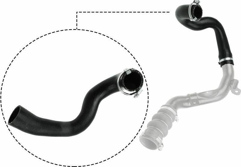 turbo-hose-rapro-16241-black, rapro-turbo-hose-specifications RAPRO Turbo Hose 16241 - Connect for 1.8 Tdci 110Hp Cars | Black RAPRO Turbo Hose 16241 | 1.8 Tdci 110Hp turbo-hose, rapro, car-accessories, mechanics, turbocharger, automotive-parts, 1-8tdci, car-owners, airflow-hose, ai-generated