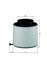 MAHLE LX2092D Air Filter - Compatible with Audi A4, A5 & Q5 — Air & Cabin Filters