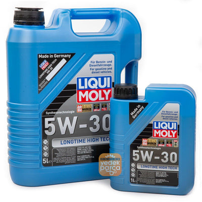 LIQUI MOLY 5W-30 Motor Oil DPF`li Synthetic LONGTIME HIGH TECH 6 Litre (9507 - 9506)