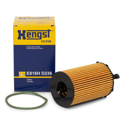 HENGST Oil Filter - Compatible with VW A4, A5 and 4 more models — Oil Filters