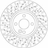TRW DF6422 Brake Disc for 02 Mini Cooper — Brake Rotors & Drums