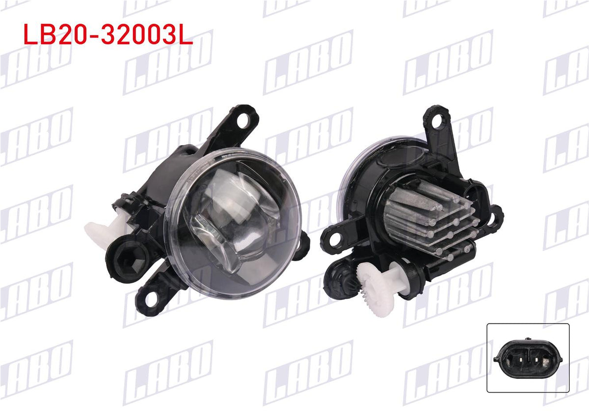 LABO LB20-32003L Fog Lamp Left Opel Corsa F — Tail, Signal & Reflectors