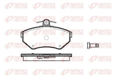 REMSA 0631.00 Brake Pad — Brake Pads