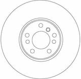 TRW DF4187S Brake Disc - Front Disc for BMW X3 and X5 — Brake Rotors & Drums