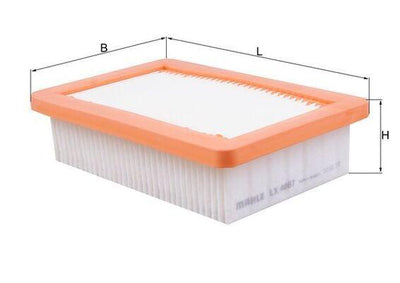 Mahle LX4067 Air Filter Smart-Renault 281 2014