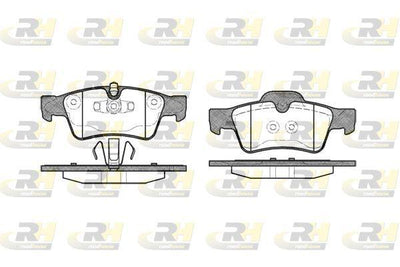 ROADHOUSE 2991.10 Brake Pad CLS C219 10 04 — Brake Pads