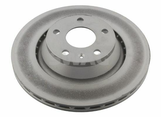 SWAG 30936233 Brake Discs for Audi - Set of 2 — Brake Rotors & Drums