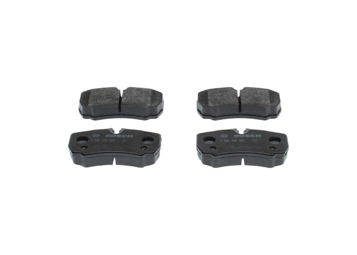 Bosch 0986494953 Brake Pad Rear Ford Transit V347 06-07 Pair Wheel — Brake Pads