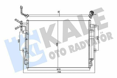 Kale Climate Radiator 358065 - Premium Aluminum AC Radiator for Discovery IV & Range Rover Sport — Radiators & Fans