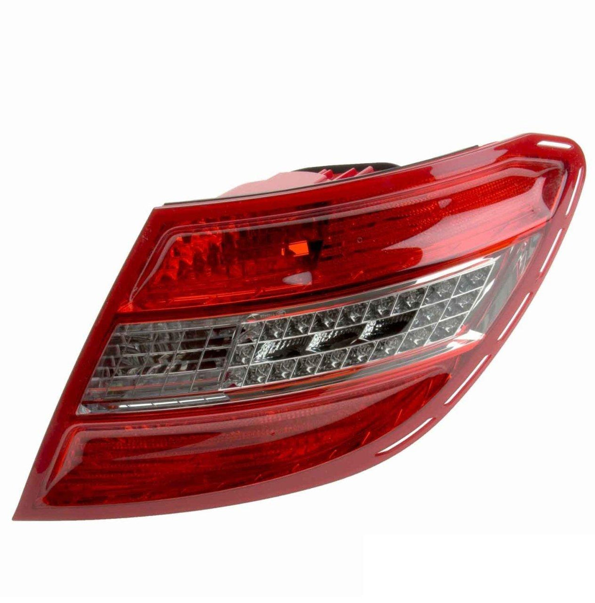 Depo Mercedes W204 LED Right Stop Lamp - Gray & Red — Tail, Signal & Reflectors