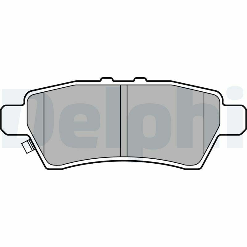 Delphi LP2016 — Brake Pads
