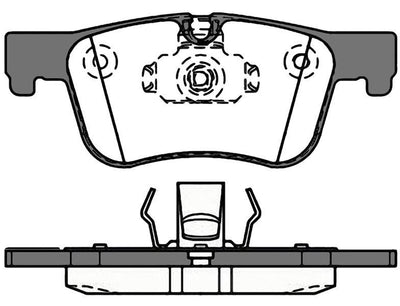 MGA 56200 Front Brake Pad Set F30-F32-F36 Gasoline — Brake Pads