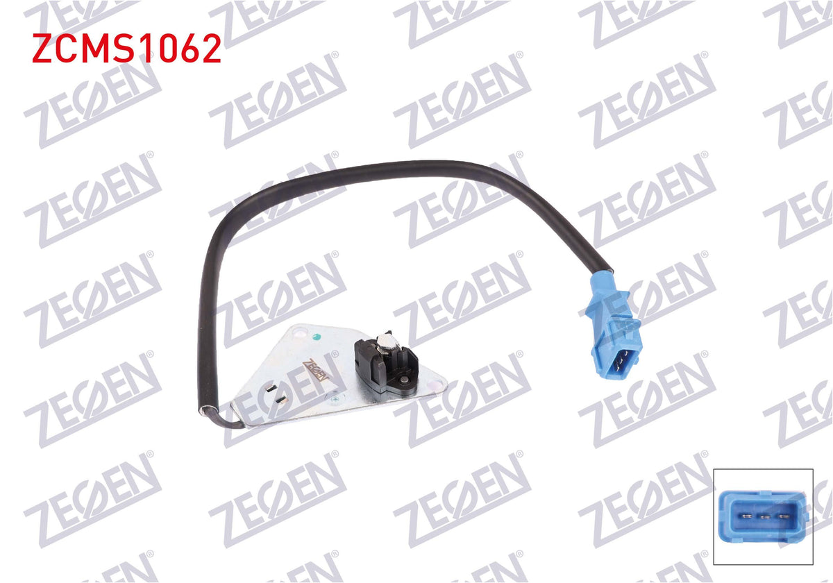 Zegen ZCMS1062 Camshaft Speed Sensor Kablolu 345mm Alfa Romeo 145 1.4 I.E. 16V T.S. (930.A3a) 103Hp Ar 38501, Ar 33503 1996-2001