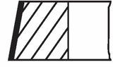 MAHLE Piston Ring-Std for VW Golf 2003-2006 & Polo 2001-2007 — Pistons & Rotating