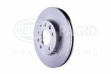 HELLA Pagid Brake Discs - Front Ventilated (282-4) for Honda Accord 1998-2002 — Brake Rotors & Drums