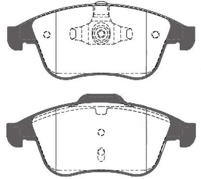 MGA 55608 Brake Pad Front Latitude 1.5 K9k 2.0 M9r — Brake Pads