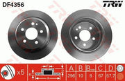 trw df4356 rear brake rotor for viano, trw df4356 specifications, trw df4356 brake rotor installation TRW DF4356 Rear Brake Rotor for Viano (W639) 03-07 | Fits Multiple Models TRW DF4356 - Viano Rear Brake Rotor 03-07 trw, brake-rotor, rear-brake-disk, viano, car-parts, vehicle-maintenance, mechanics, brake-replacement, fixed-brake-disk, ai-generated