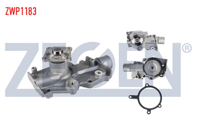 Zegen ZWP1183 Water Pump Ford Escort VII 1.6 16V (L1h-L1e) 1995-1999 / Escort V 1.8 (Rda-Rqb) 1990 — Water Pump & Thermostat