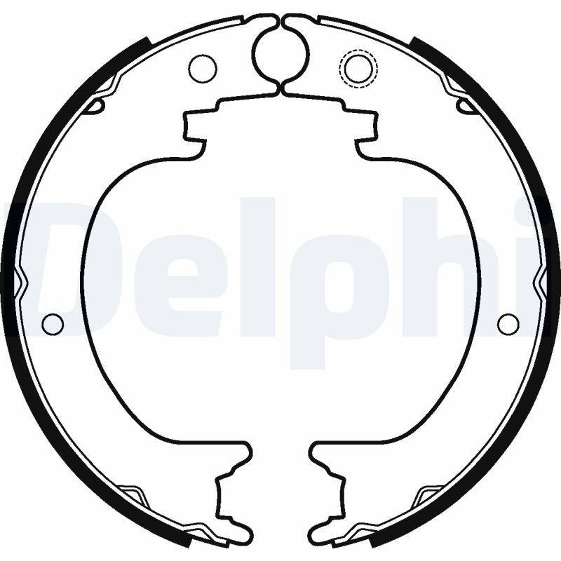 Delphi LS2121 Brake Pabucu