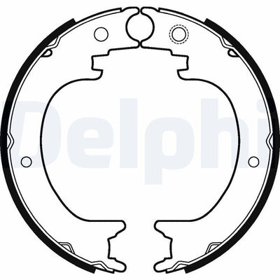 Delphi LS2121 Brake Pabucu