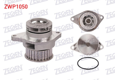 Zegen ZWP1050 Water Pump Volkswagen Polo 1.4i 16V (Afh) 1997-2005 / Polo (6N1) 1.4i 16V (Afh) 1994 — Water Pump & Thermostat