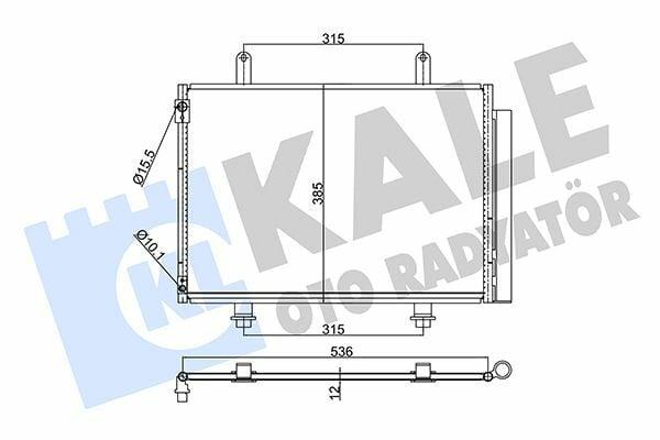 KALE Climate Radiator 350640 - Swift 1.2 & 1.3D — Radiators & Fans