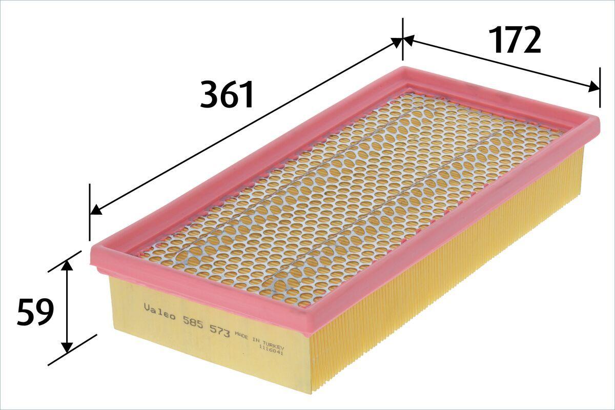 Valeo 585573 Air Filter Rexton 2,7 2006-> — Air & Cabin Filters
