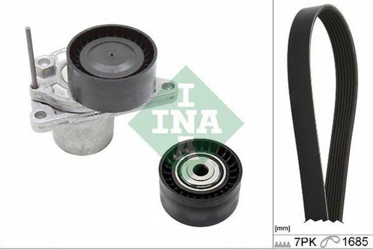 INA 529024610 Alternator Tensioner Kit R9M Trafic III Qashqai Megane III-IV Talisman