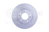 HELLA Pagid Brake Disc Rear - Hyundai i30 (1.6 CRDi, 1.6 GDI) — Brake Rotors & Drums