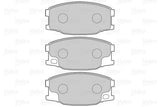 VALEO Front Brake Pad - Fit for Mitsubishi Canter FE55, FE60, FE75 — Brake Pads