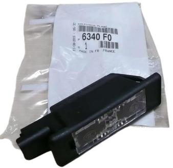 PSA 6340.F0 Citroen C-Elyse 2012-2020 Plaka Lighting Lamp Genuine