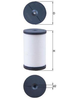 Mahle HX191 Transmission Filter 08-Golf-Caddy-Polo-Passat-A1-A3-A4-A6-Ibiza-Leon-Fabia-Octavia-Superb + — Transmission Parts