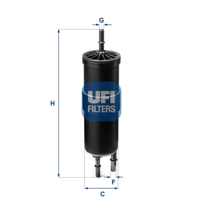 Ufi 31.962.00 Fuel Filter BMW F20 F30 F33 F10 F12 F01 G11 E84 F25 F26 — Fuel Delivery