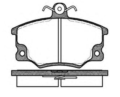 MGA 55113 Brake Pad Front-(Fiat: Tempra Tipo 2.0) (Wva 20838) — Brake Pads