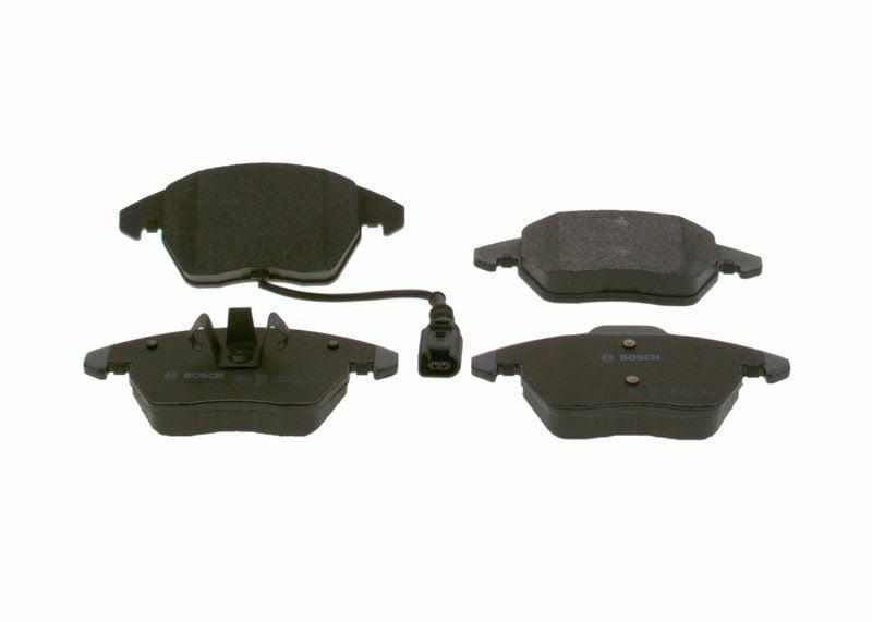 BOSCH Brake Pads 0986424797 - Front Brake Pads for VW Caddy, Golf V, Passat