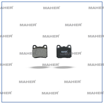 MAHER 23543 Brake Pad Mercedes 93-95 W124 E Series / Mercedes 82-93 W201 190 Series Rear — Brake Pads
