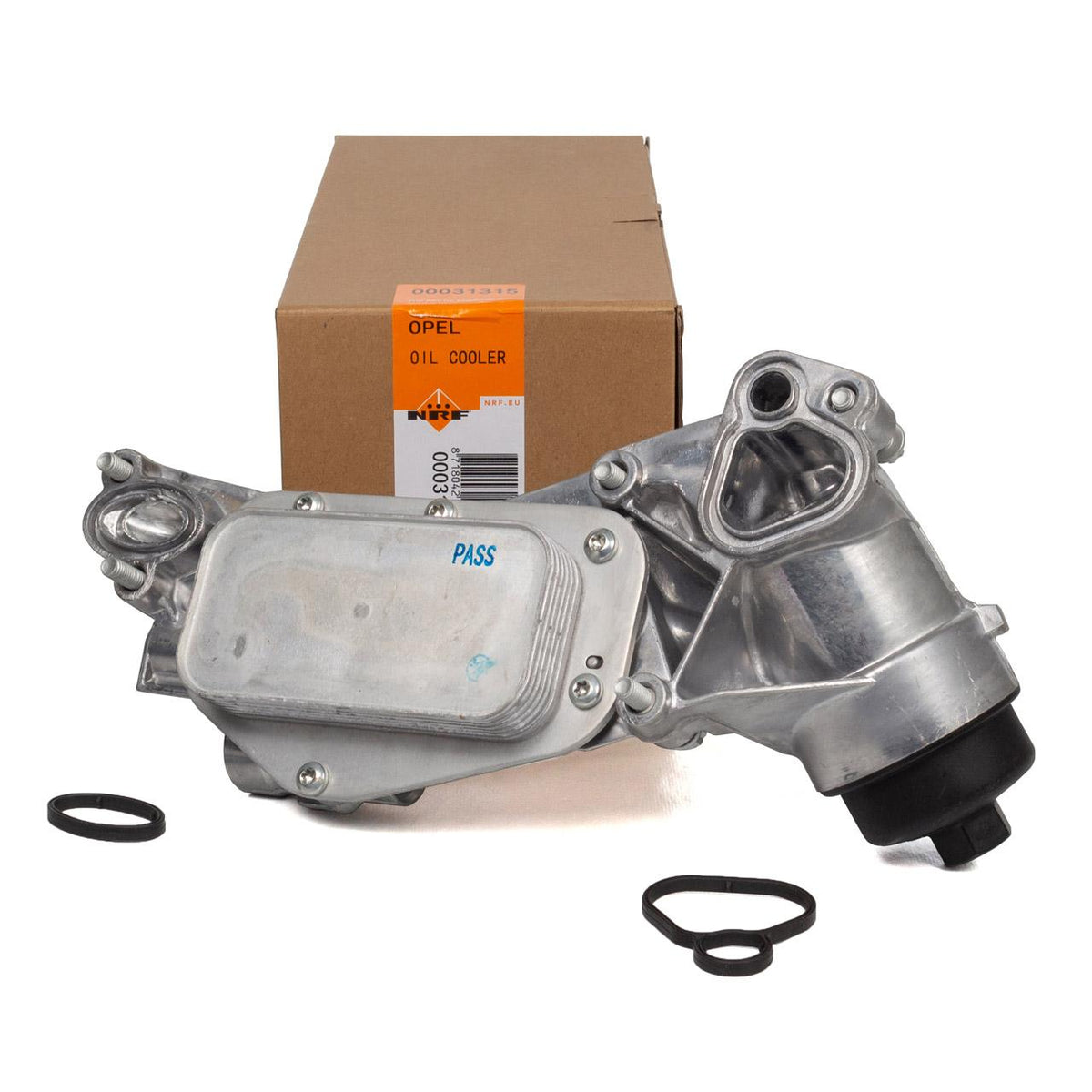 NRF 31315 Oil Cooler Complete Opel Astra H/J, Cruze and 3 more models — Oil System