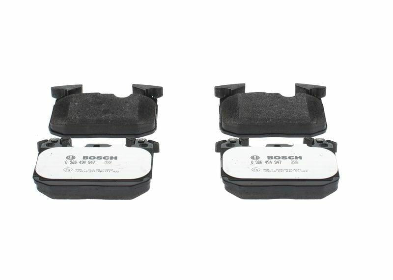 BOSCH 0986494947 Brake Pad Set - Low-Metallic Brake Pads