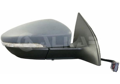 Alkar 6150183 Outer Rear View Mirror Right Electric Heated Primed Automatic Folding with Turn Sig — Tail, Signal & Reflectors