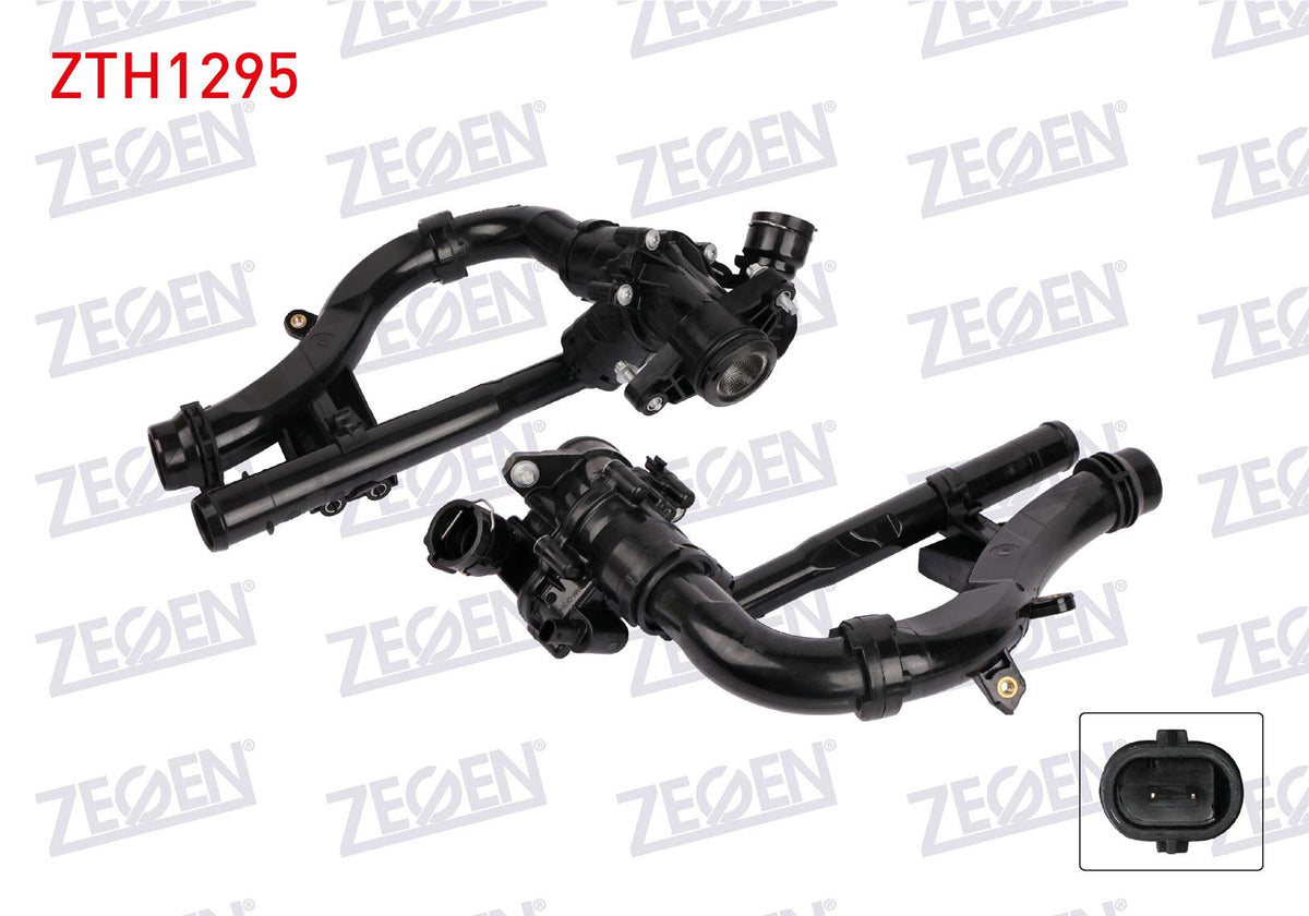Zegen ZTH1295 Thermostat Complete Plastic with Switch 97 C Mercedes C Series (W205) C 200 — Water Pump & Thermostat