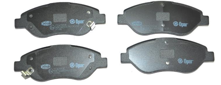 OPAR 77367923E Fiat Egea 2015-2021 1.6 Diesel Front Brake Pad Set (Large Type) — Brake Pads
