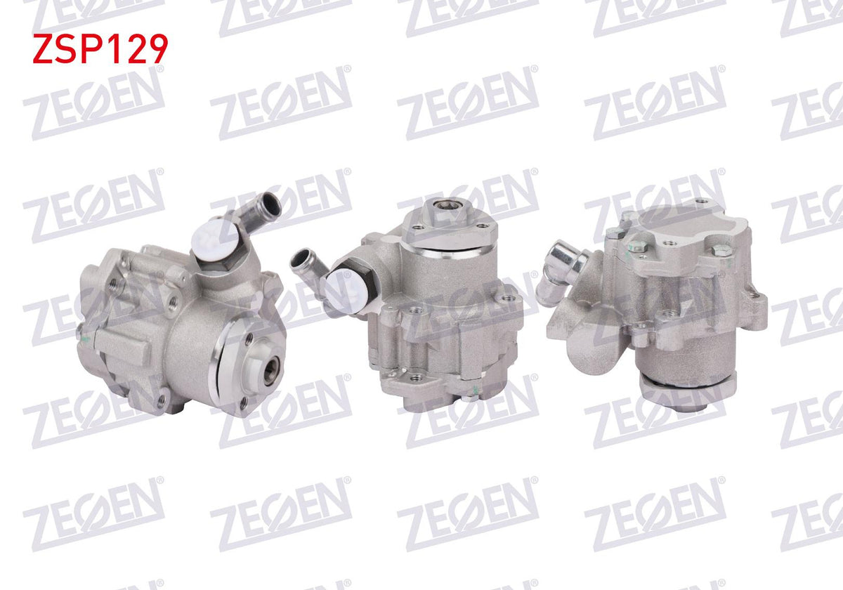 Zegen ZSP129 Power Steering Pump 100 Bar Volkswagen Transporter IV 2.5 TDI 1990-2003 / Transporter IV 2.4 D 1990-2003 / Transporter IV 1.9 TD 1990-2003